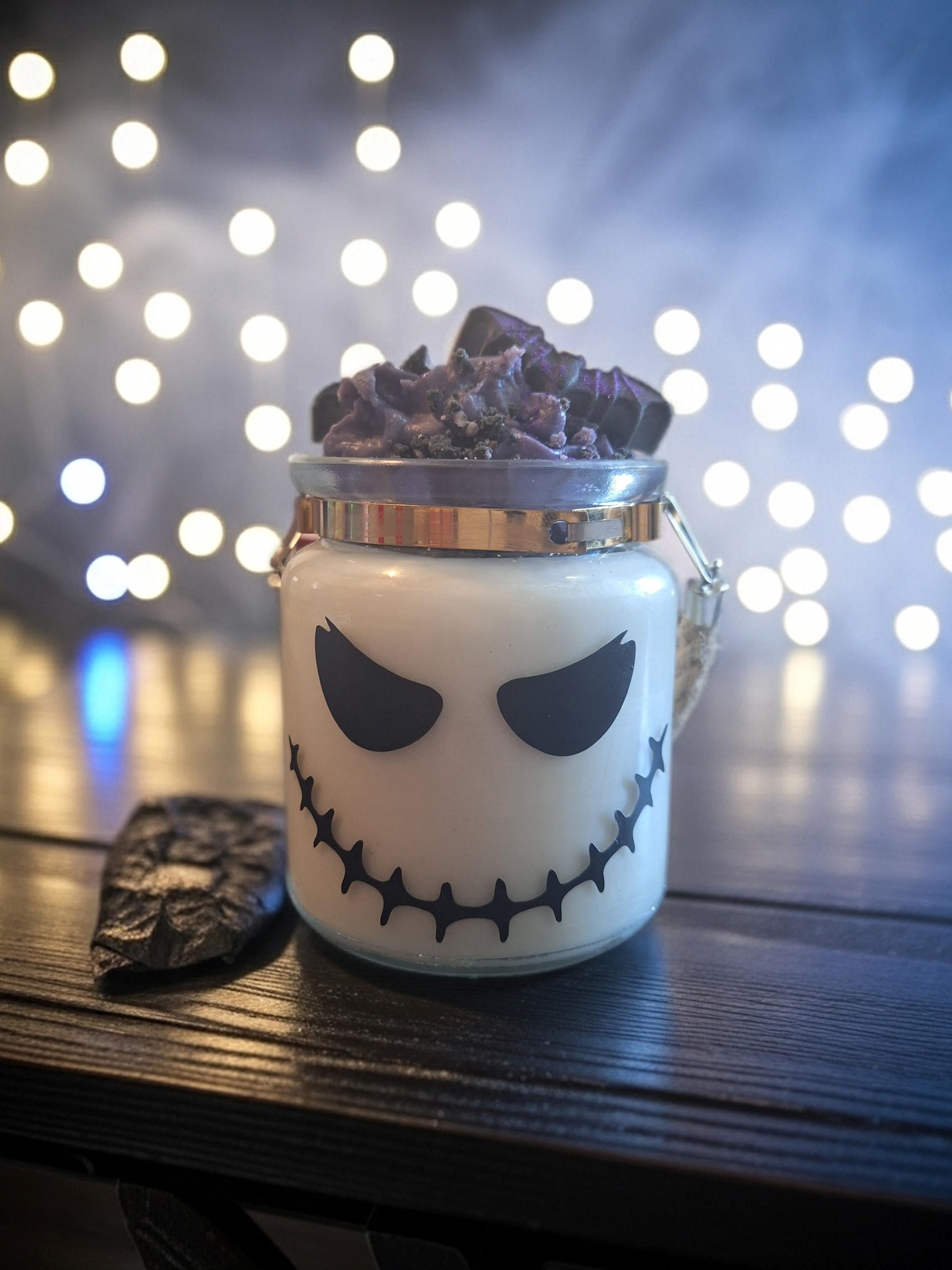 Spooky Tim Burton Inspired Candle