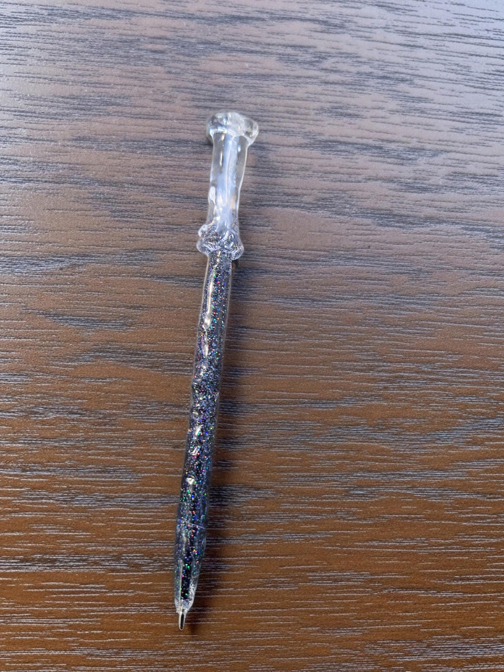 Resin Wizard Wand Pen | Handmade Fantasy Magic Writing Pen | Custom Name Epoxy Resin Gel Pen | Witch & Wizard Gift | Magical Stationery 3pk