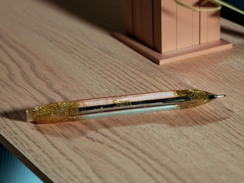 Custom Epoxy Resin Pen | Personalized Glitter Name Pen | Refillable InkJoy Gel Pen | Handmade Teacher & Nurse Gift | Sparkle Writing Pen