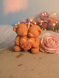 HandmadeTeddy Bear candle 100 % soy wax